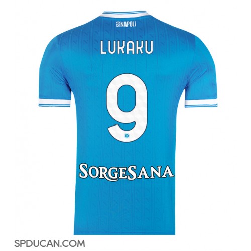 Muški Nogometni Dres SSC Napoli Romelu Lukaku #9 Domaci 2025-26 Kratak Rukav